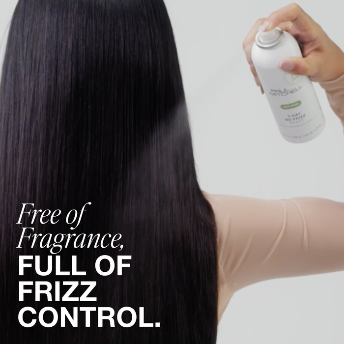 Paul Mitchell 3-Day No Frizz Spray is fragrance free.
