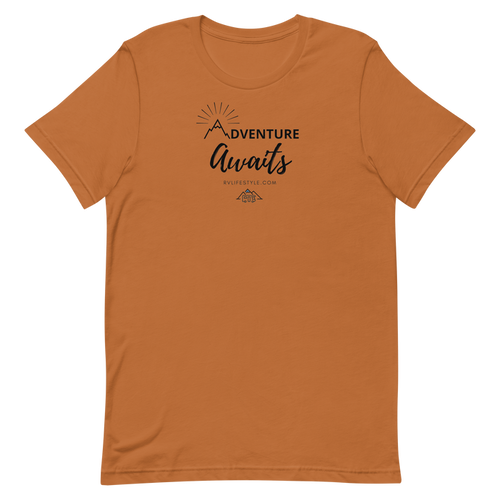 Adventure Awaits - Men and Women's Short-Sleeve T-Shirt