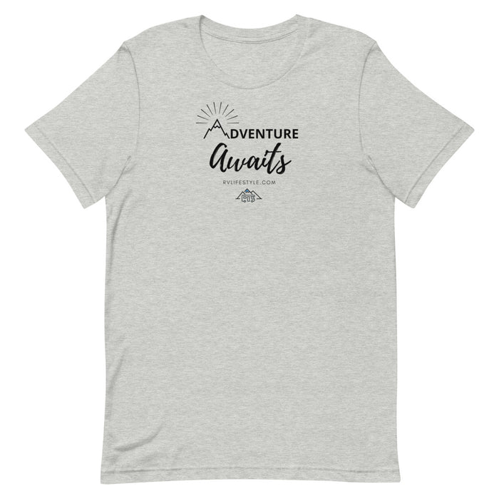 Adventure Awaits - Men and Women's Short-Sleeve T-Shirt