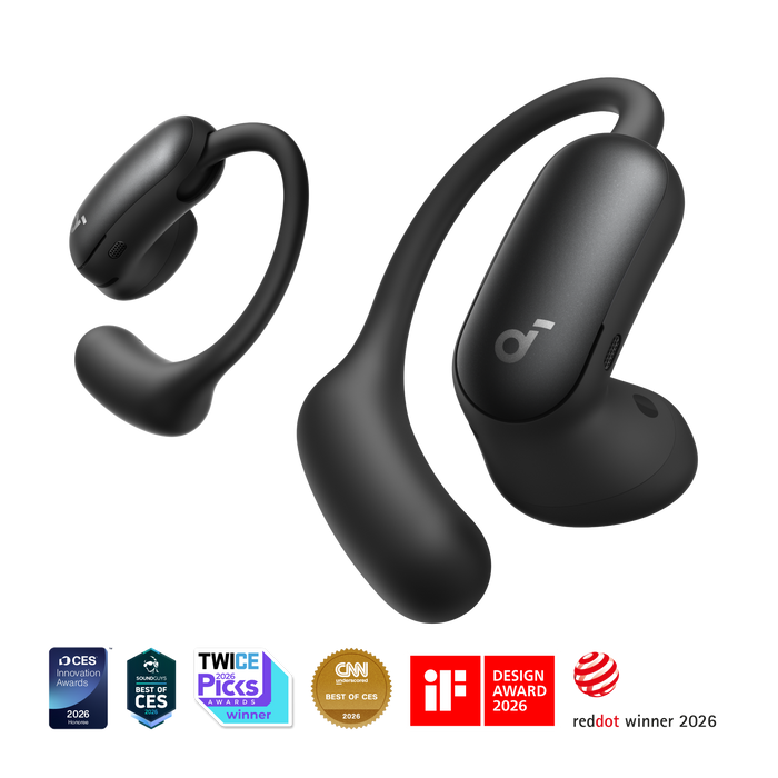 AeroFit 2 Pro | 2-in-1 Earbuds that Switch Between Open-Ear and ANC Modes