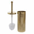 Allegra Gold Finish Aluminium Toilet Brush
