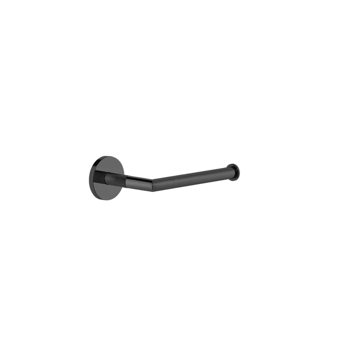 Anello Paper Roll Holder - 63755 Bathroom Accessories GESSI Black Metal PVD