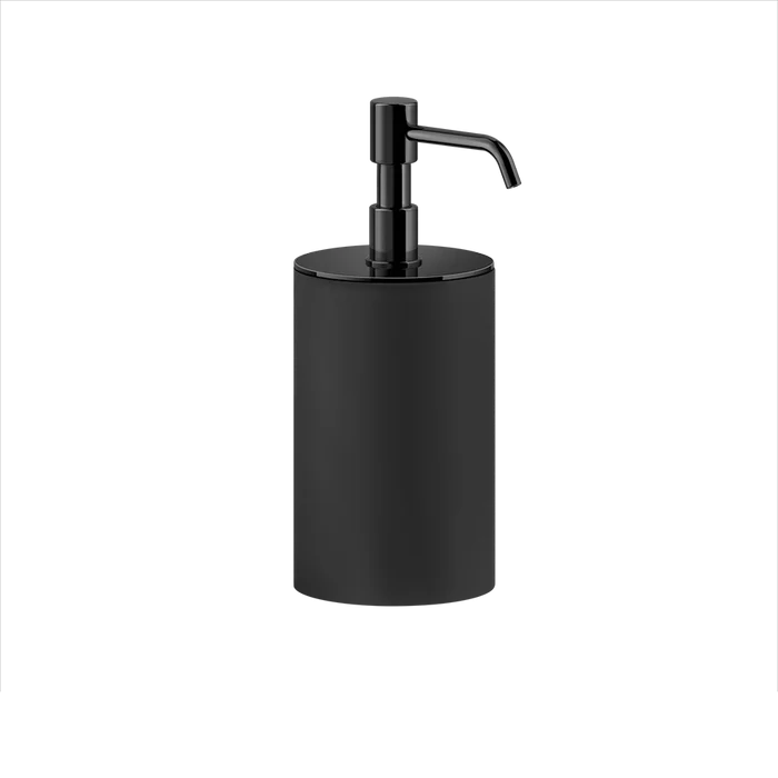Anello Soap Dispenser - 59538 Bathroom Accessories GESSI Black Metal PVD