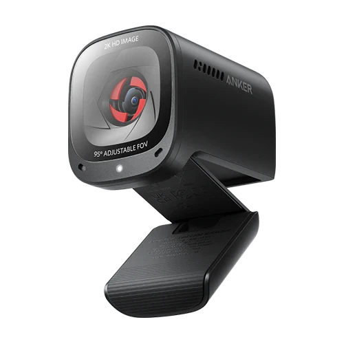 Anker PowerConf C200 2K Webcam | AI-Noise Canceling Mics