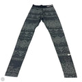 Athletic Leggings By Nike In Black & Grey, Size: Xs