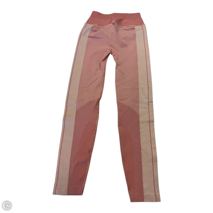 Athletic Leggings By Lululemon In Coral, Size: 2