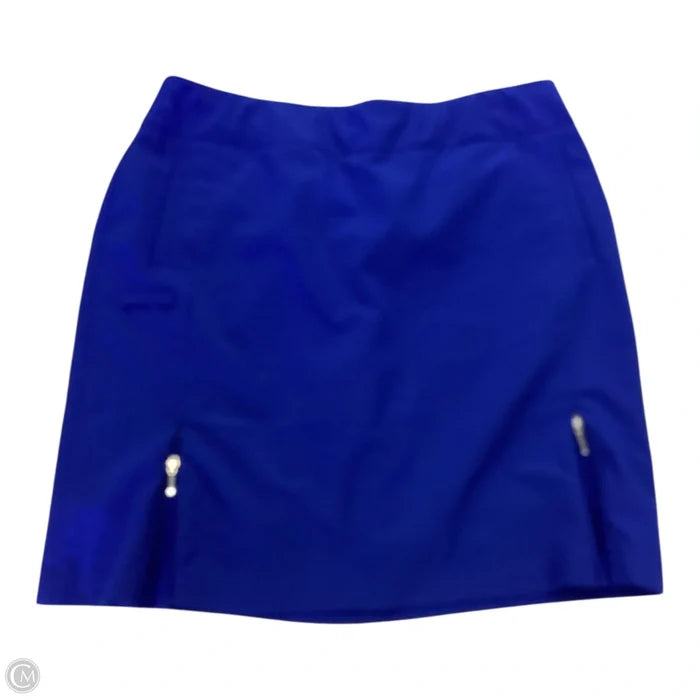 Athletic Skort By Chicos In Blue, Size: 0