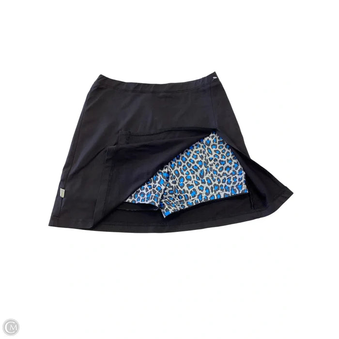 Athletic Skort By Clothes Mentor In Animal Print and black, Size: Xs