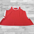 Athletic Tank Top By Nike Apparel In Red, Size: Xxl