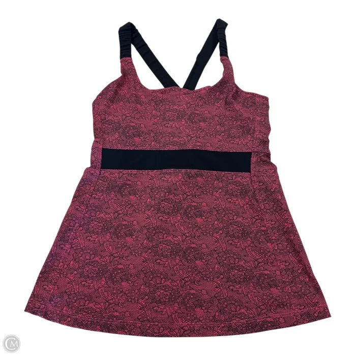 Athletic Tank Top By Clothes Mentor In Pink, Size: M