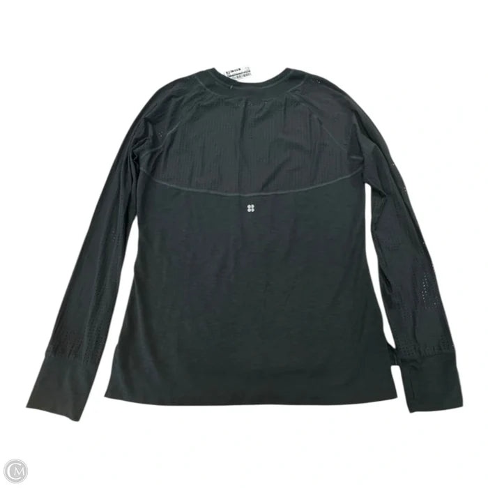 Athletic Top Long Sleeve Crewneck By Sweaty Betty In Black, Size: M