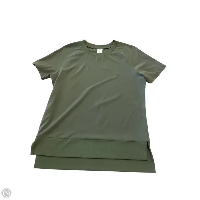 Athletic Top Short Sleeve By Clothes Mentor In Green, Size: S