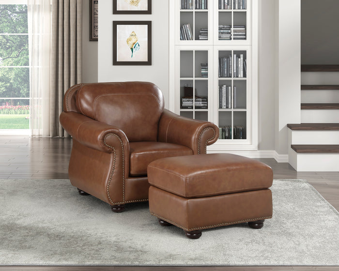 Attleboro Leather Living Room Collection