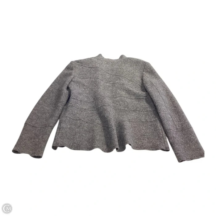 Blazer By Clothes Mentor In Grey, Size: M