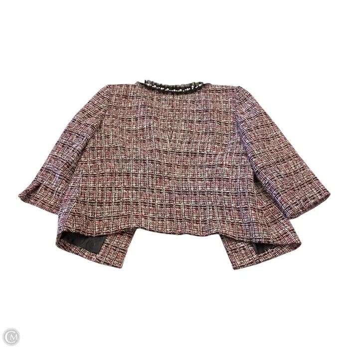 Blazer By Clothes Mentor In Multi-colored, Size: 6p