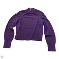 Blouse Long Sleeve By Express In Purple, Size: S