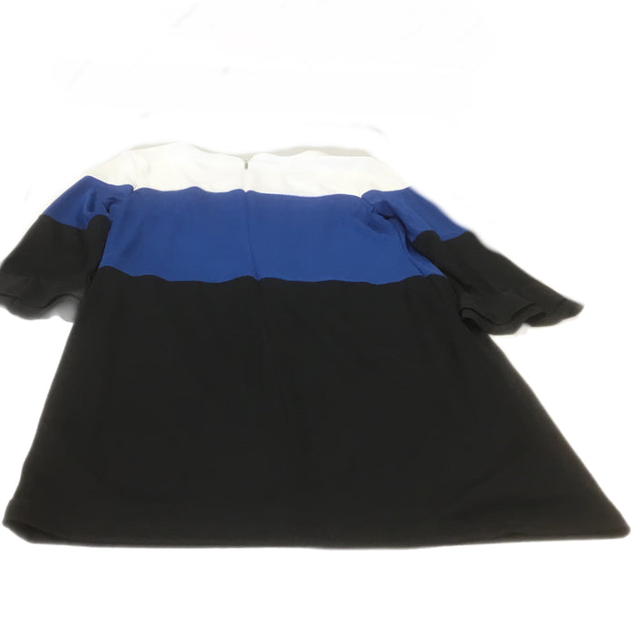 Blue & White Dress Casual Short Karl Lagerfeld, Size 12