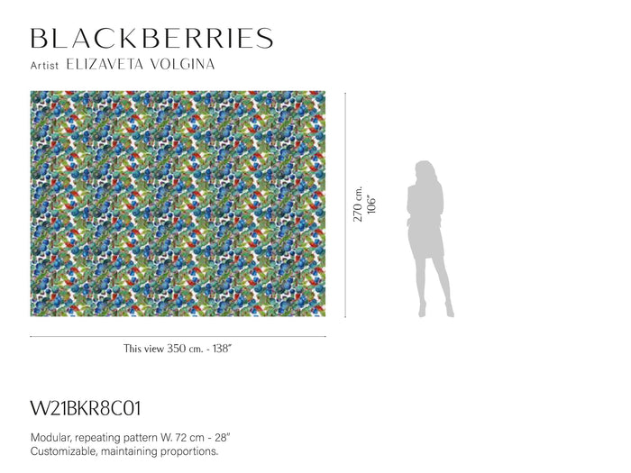 Blueberries Wallpaper Wallpaper Absoluta