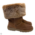 Boots Ankle Flats By Clothes Mentor In Brown, Size: 6