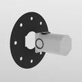 Built-in Part for Mixer Rough - 33745 Showers GESSI