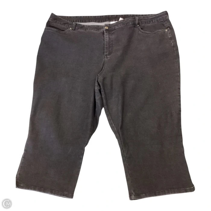 Capris By Clothes Mentor In Black, Size: 26