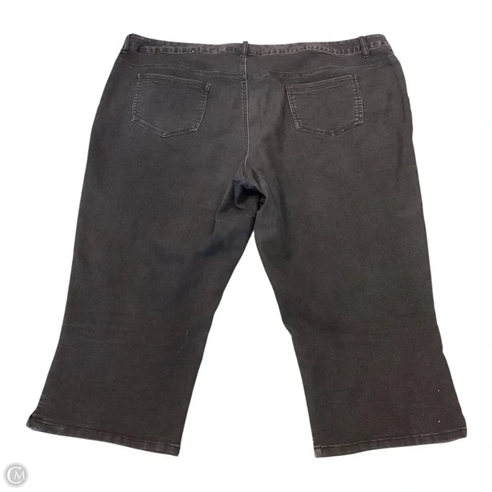 Capris By Clothes Mentor In Black, Size: 26