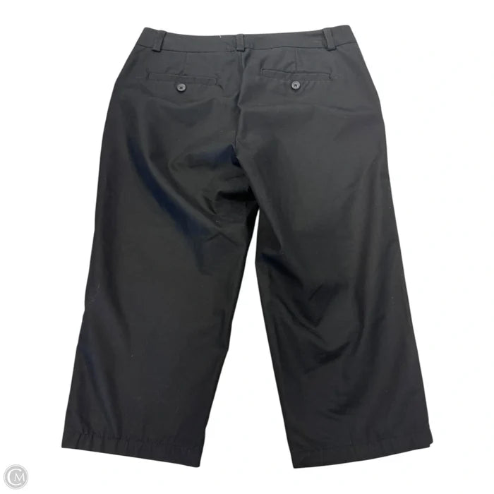 Capris By Dockers In Black, Size: 8p