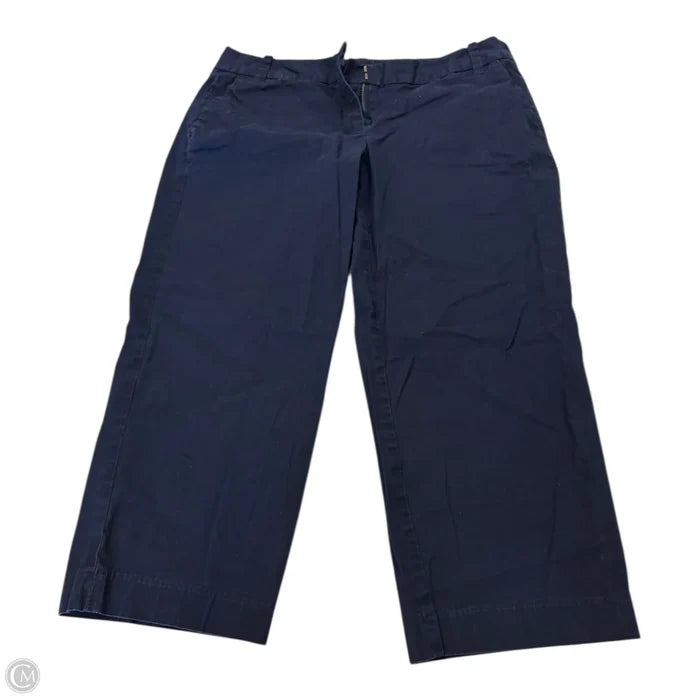 Capris By J. Crew In Navy, Size: 8