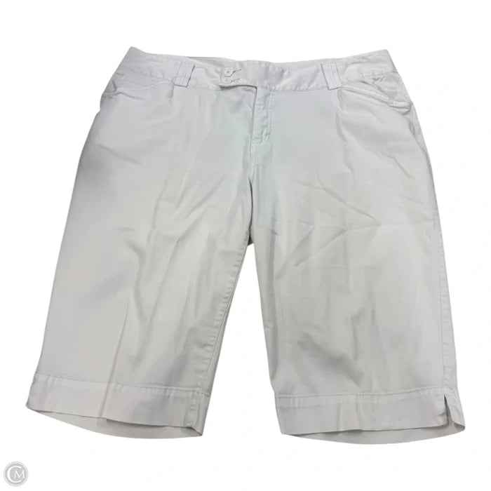 Capris By Lane Bryant In Tan, Size: 24