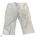 Capris By Lee In White, Size: 16