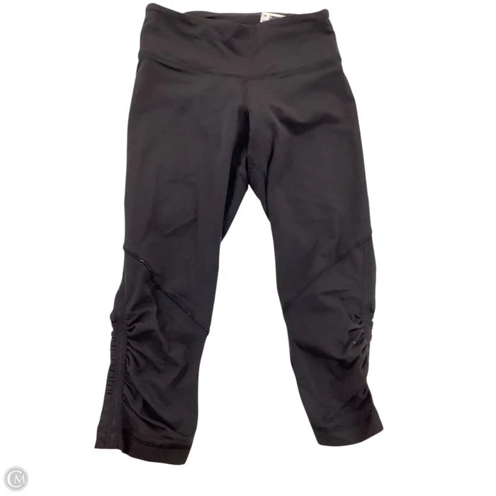 Capris By Lululemon In Black, Size: 2
