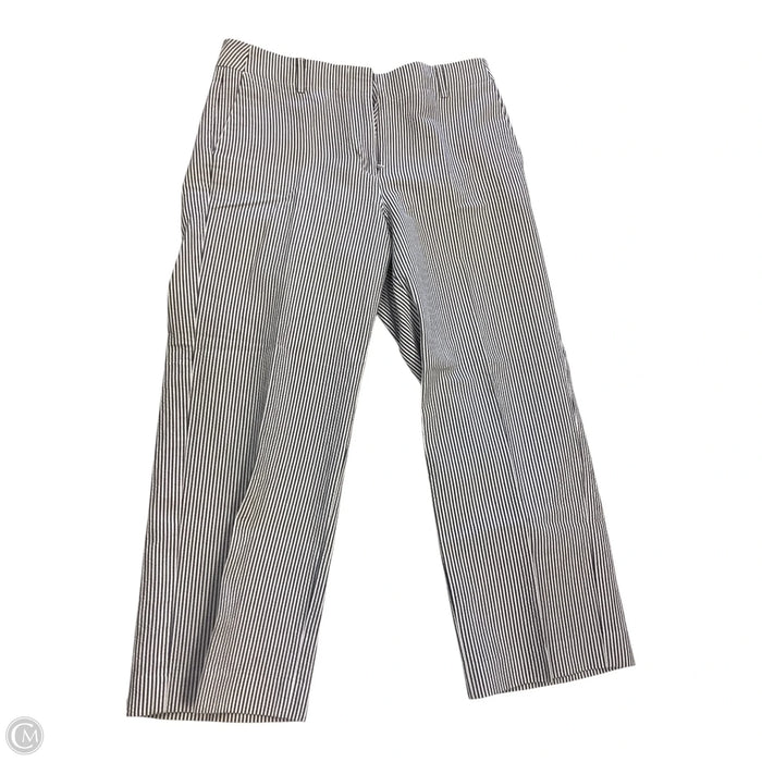 Capris By Talbots In Blue & White, Size: 4
