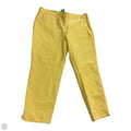 Capris By Talbots In Yellow, Size: 12p