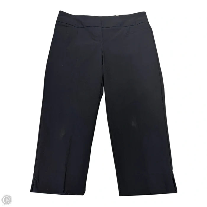 Capris By Zac And Rachel In Black, Size: 10petite