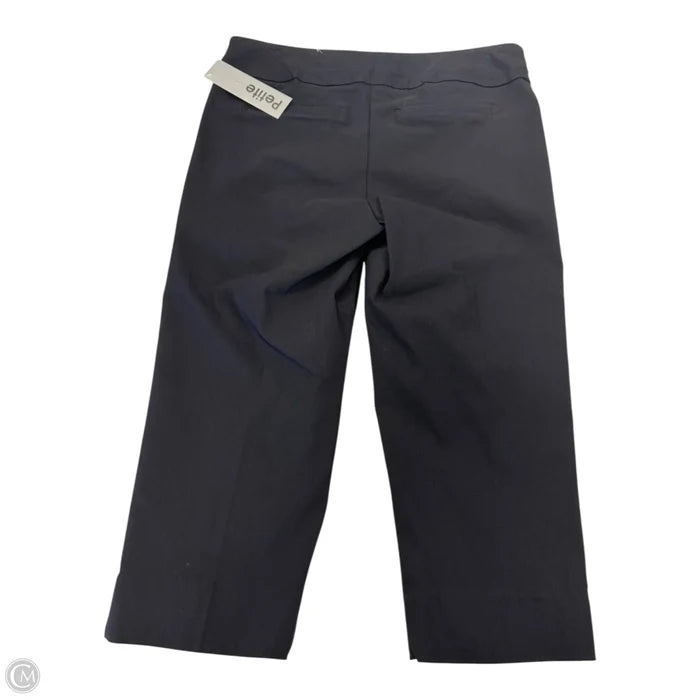 Capris By Zac And Rachel In Black, Size: 10petite