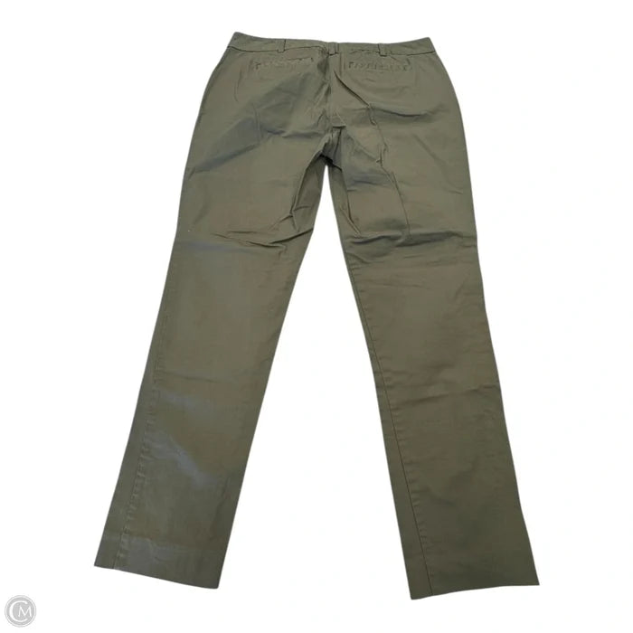 Capris Designer By Michael Kors In Green, Size: 6p