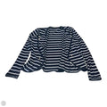 Cardigan By Allegra K In Striped Pattern, Size: M