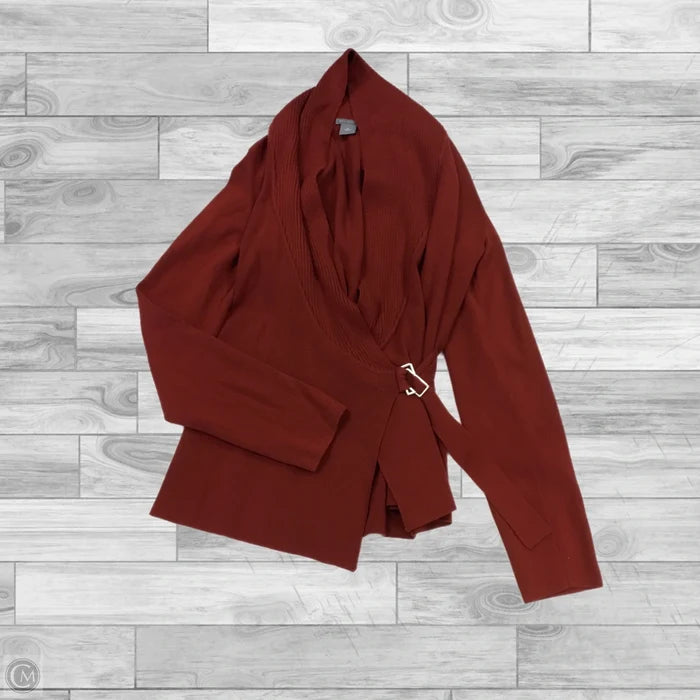 Cardigan By Ann Taylor In Red, Size: M