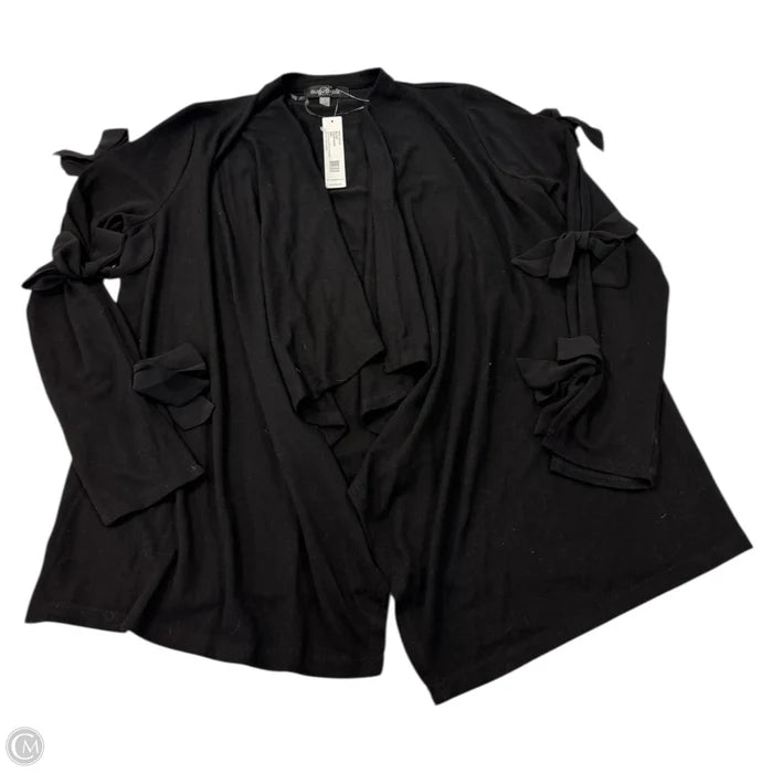 Cardigan By August Silk In Black, Size: L