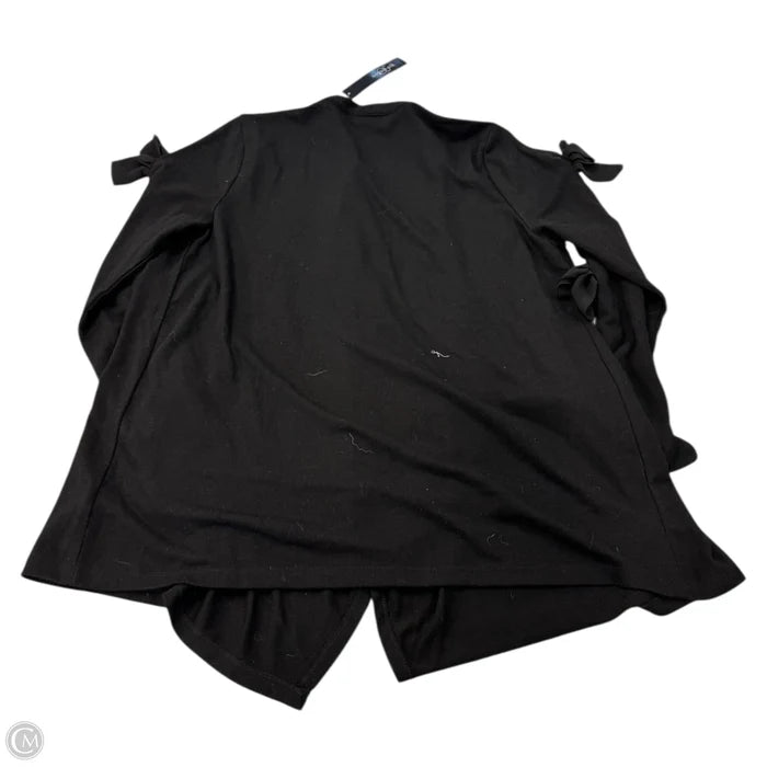 Cardigan By August Silk In Black, Size: L