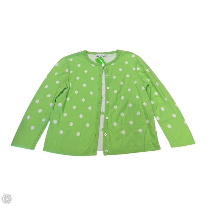 Cardigan By Clothes Mentor In Polkadot Pattern, Size: S