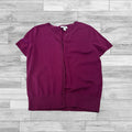 Cardigan By Loft In Purple, Size: Petite Large