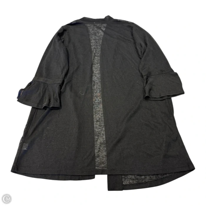 Cardigan By St Johns Bay In Black, Size: 1x