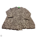 Cardigan By Style And Co Collection Women In Brown & Cream, Size: 1x