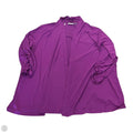 Cardigan By Susan Graver In Purple, Size: Large