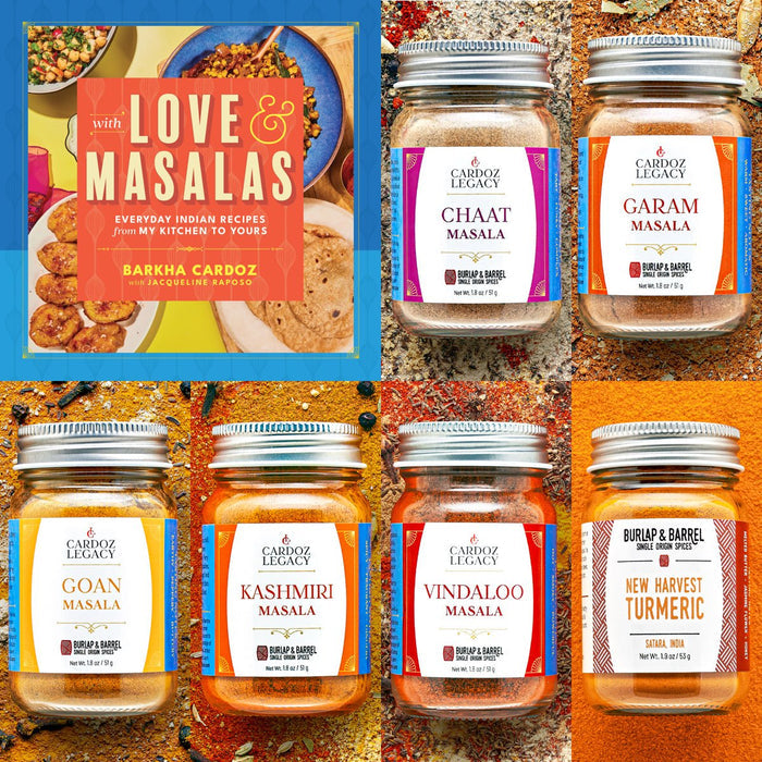 Cookbook, 5 Masalas + Turmeric