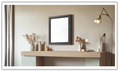 Coaster Furniture Melody Mirror with Velvet Upholstered Frame- Jennifer Furniture