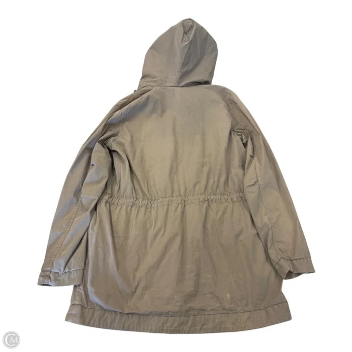 Coat Parka By James Perse In Tan, Size: 3 (Large)