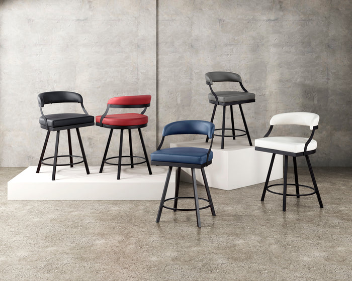 Crowley Counter Height Swivel Barstool (Set of 2) Collection