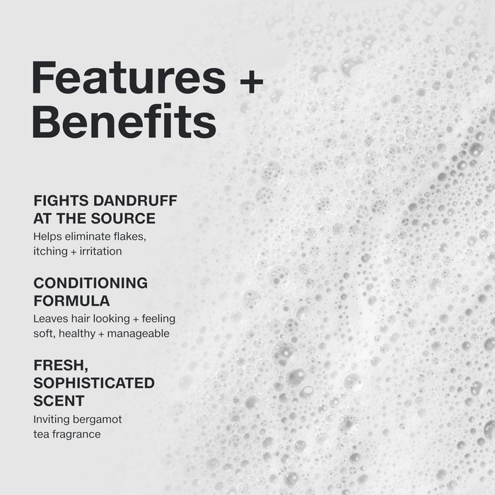 Paul Mitchell Dandruff Shampoo: conditioning formula fights dandruff at the source and has fresh, sophisticated scent.